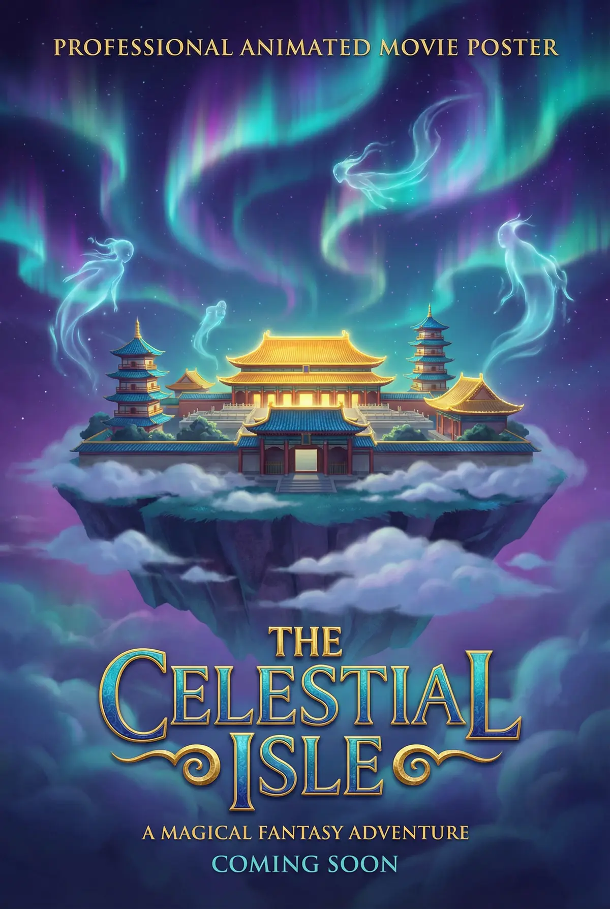 禁漫天堂 出品动画奇幻片《灵境传说》电影海报